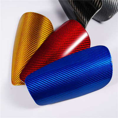 Углеродное волокно Twill Matt Adult Soccer Football Shin Guard Маленькие рукава Желтый/Черный OME