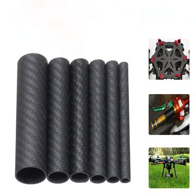3 4&quot; 3 8&quot; 3k Carbon Fiber Tube 10 мм 12 мм 15 мм 18 мм 22 мм 30 мм 40 мм 50 мм
