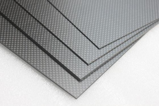 Горячая продажа 500 * 1000 мм 3K Plain Matte Carbon Fiber Board