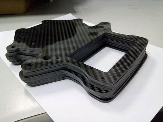 Высокопрочная и хорошая плоскость 6 мм 8 мм 10 мм 12 мм 3K Twill Matte Fake Carbon Fiber Plate